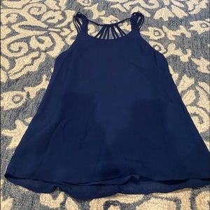 Dainty Hooligan navy tank in size S